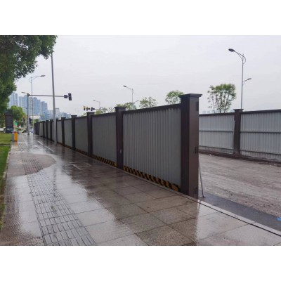 装配式围挡市政道路建筑工地临时施工安全新型隔离围栏装配式围挡